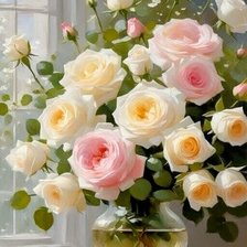 Схема вышивки «rozy»