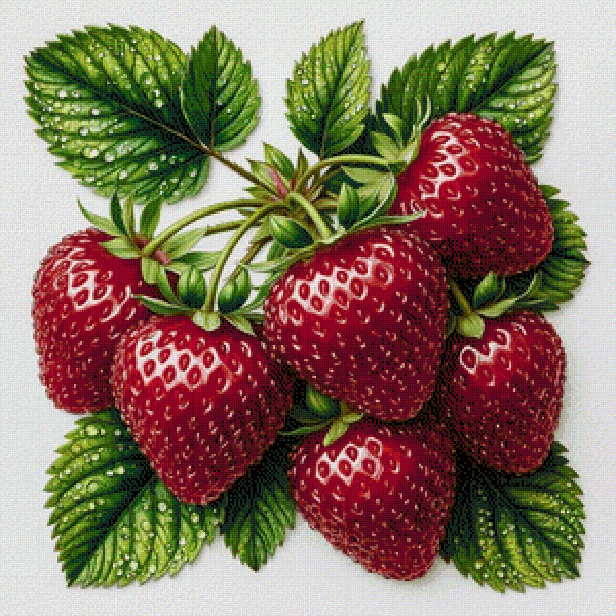 Клубника - ягоды, клубника - предпросмотр