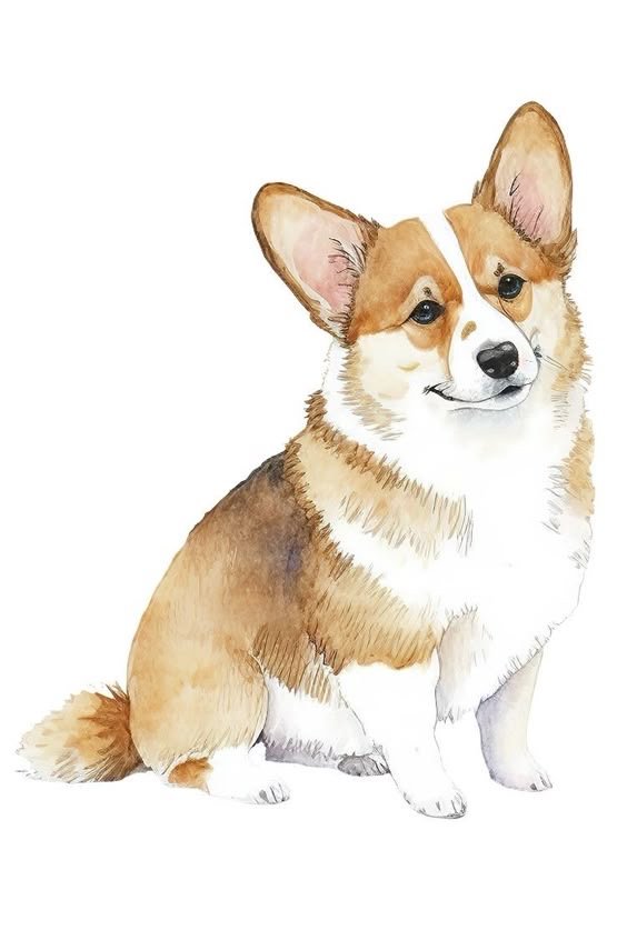 Корги - собака, корги, животные - оригинал