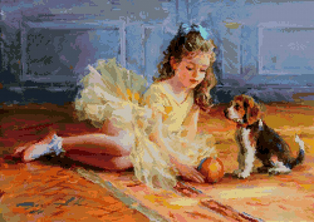 №2907420 - дом дети девочка - предпросмотр