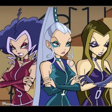 Схема вышивки «Трикс»