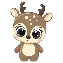 Схема вышивки «Олененок»