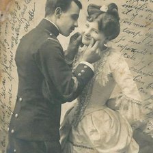 Схема вышивки «Vintage Love»