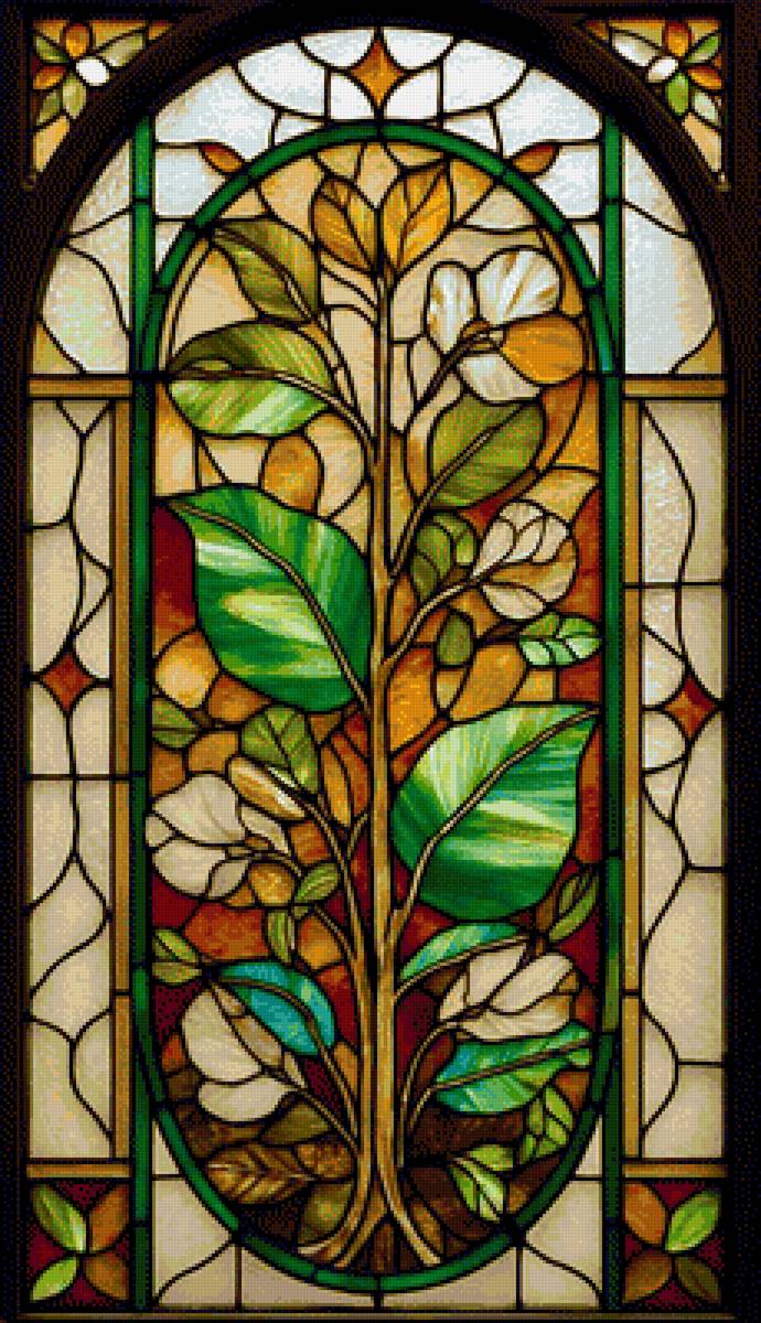 stained glass - vitral, stained glass - предпросмотр