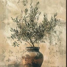 Схема вышивки «Олива 2»