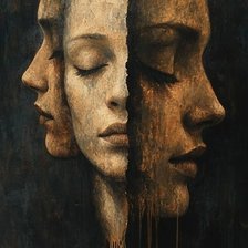 Схема вышивки «FACE»