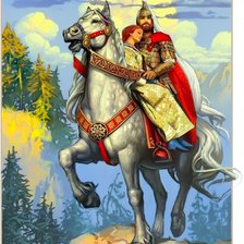 Схема вышивки «Руслан и Людмила»