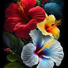 Схема вышивки «Цветы»