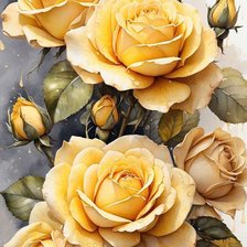 Схема вышивки «розы»