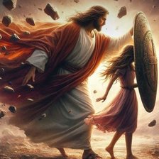 Схема вышивки «Защитник»