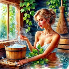 Схема вышивки «женский образ»