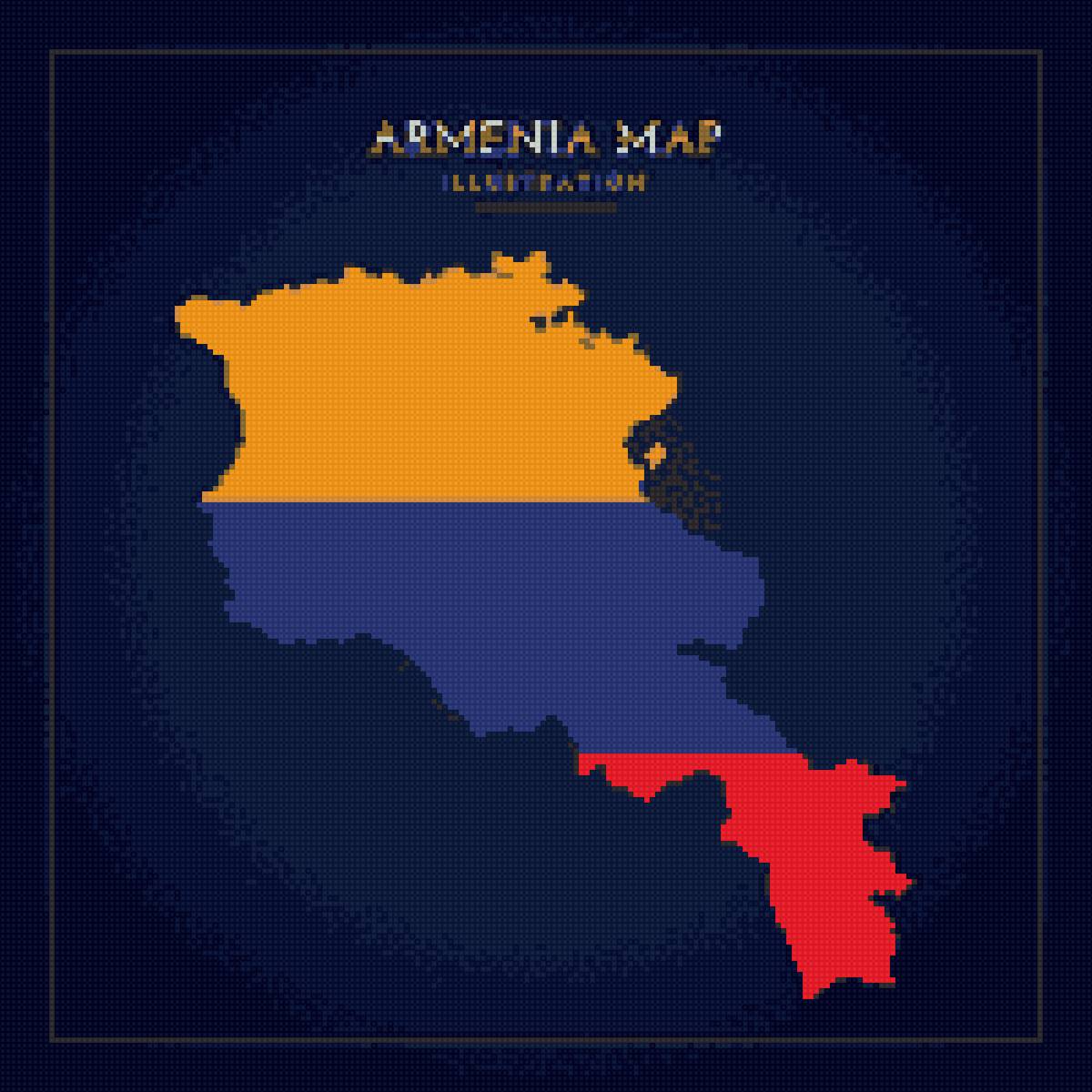 Armenia Map - предпросмотр