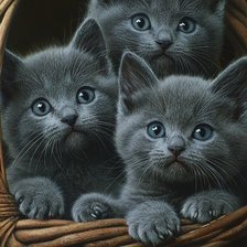 Схема вышивки «Корзинка счастья»