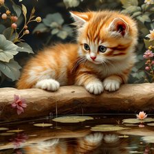 Схема вышивки «РЫЖИК»