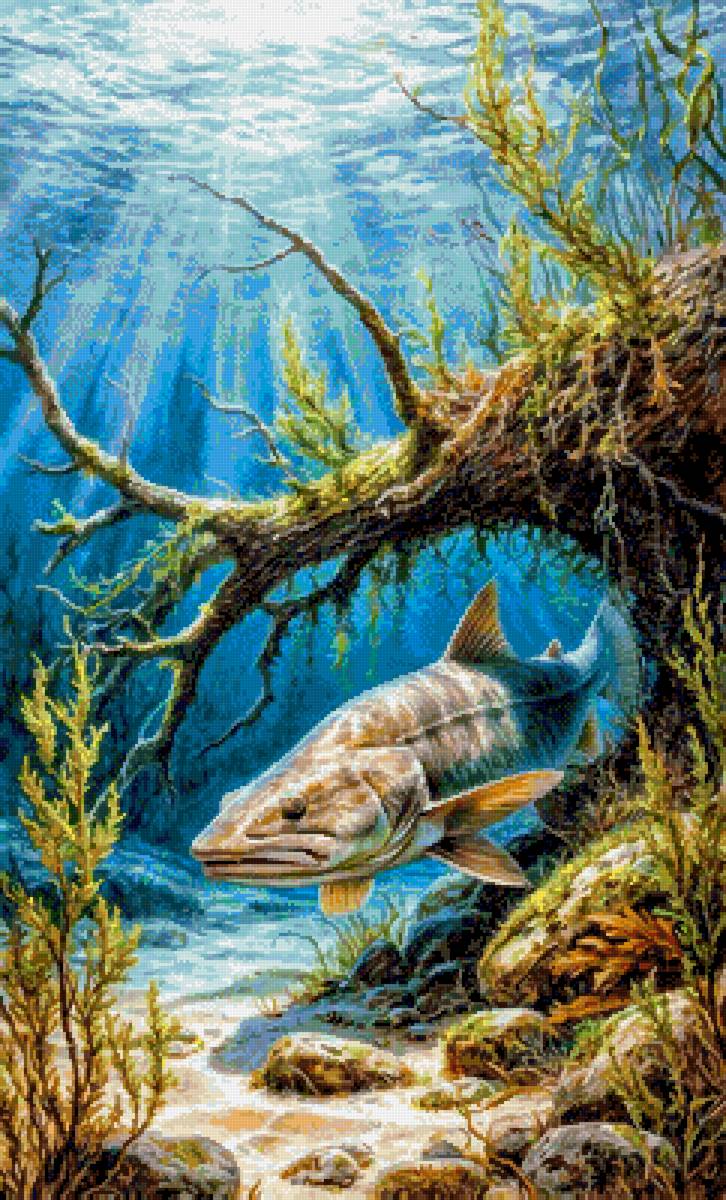 Подводный охотник - рыбы - предпросмотр