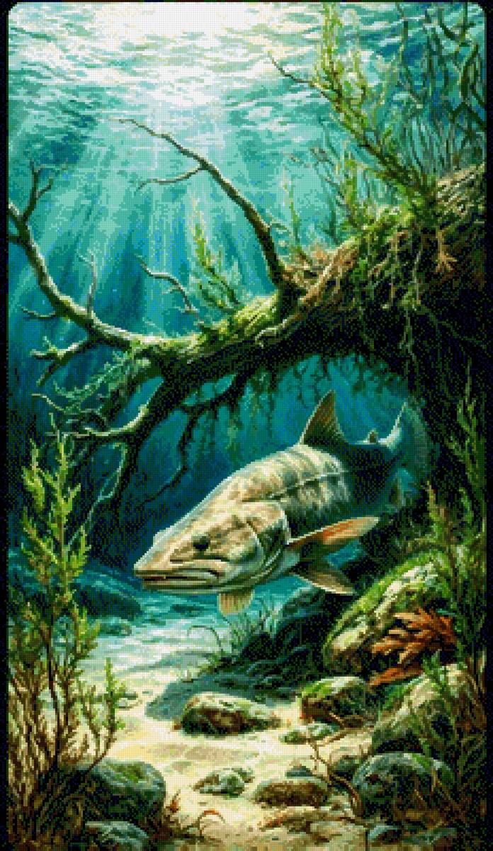 Подводный охотник - рыбы - предпросмотр