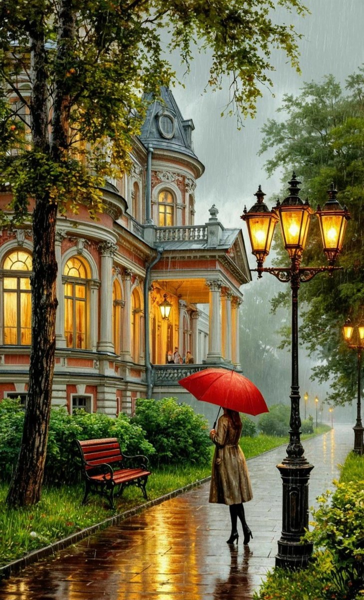 Летний дождь - оригинал