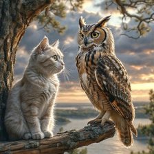 Схема вышивки «Перед охотой»