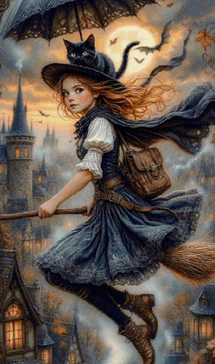 Скоро в школу - магия. - предпросмотр