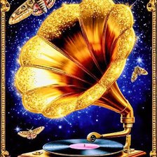 Схема вышивки «Музыка»