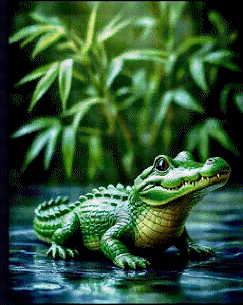 Река - крокодил - предпросмотр