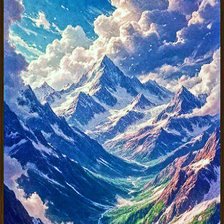 Схема вышивки «Природа»