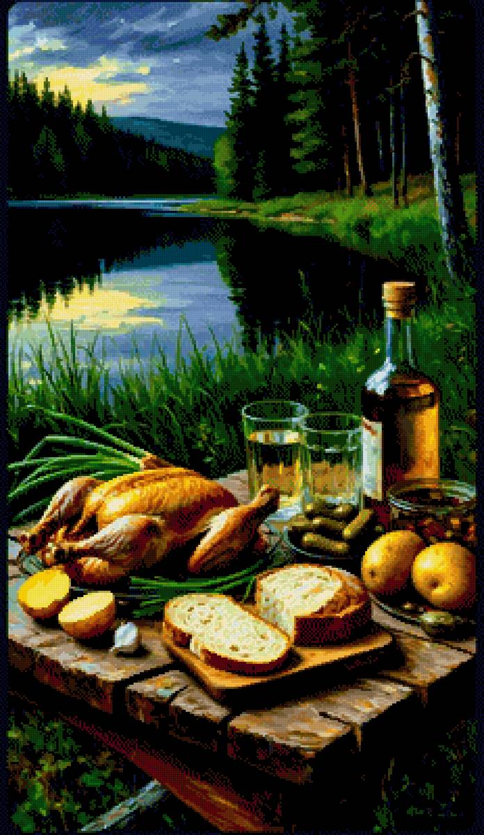 Река - еда - предпросмотр