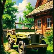 Схема вышивки «Дом»