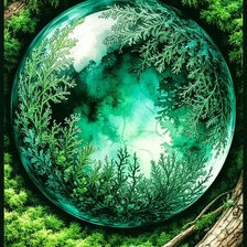 Схема вышивки «Капля»