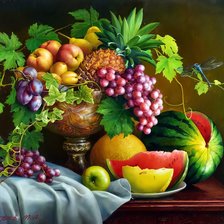 Схема вышивки «Натюрморт»