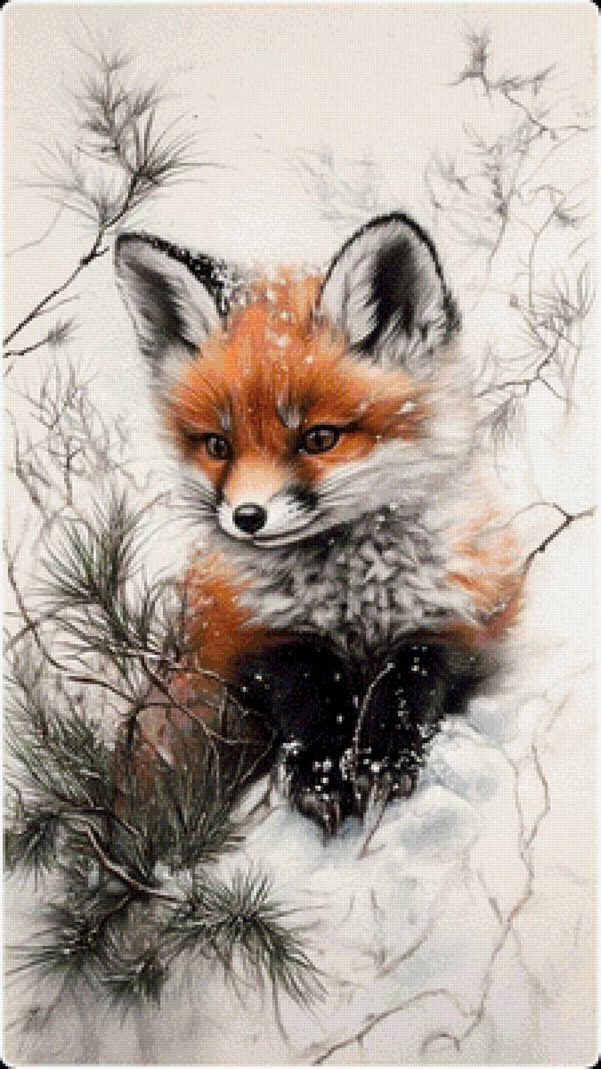 Лиса - предпросмотр