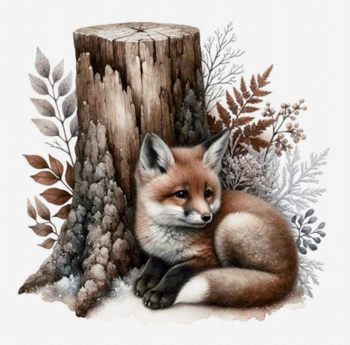 Лиса - предпросмотр