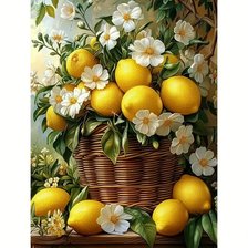 Схема вышивки «лимонное настроение»