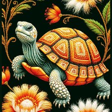 Схема вышивки «Цветы»