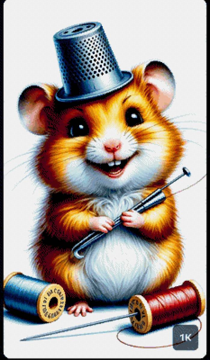 Рукоделие - хомяк - предпросмотр