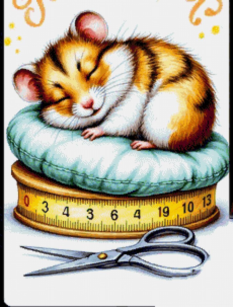 Рукоделие - хомяк - предпросмотр