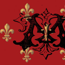 Схема вышивки «лилии лента»