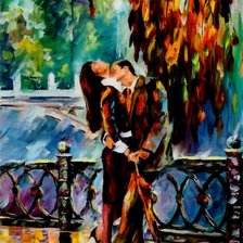 Схема вышивки «Colorfull Couple»