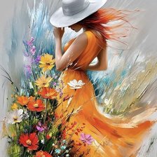 Схема вышивки «Летнее настроение»