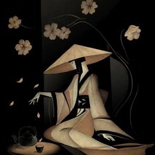 Схема вышивки «CHINA»