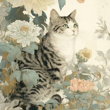 Схема вышивки «Cat»