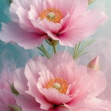 Схема вышивки «Цветы»