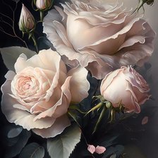 Схема вышивки «Розы»