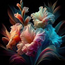 Схема вышивки «Цветы»