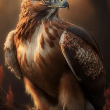 Схема вышивки «Птица»