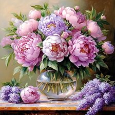 Схема вышивки «Пьянящий  аромат весны»