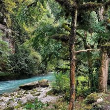 Схема вышивки «Пейзаж»