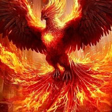 Схема вышивки «Жар Птица»