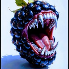 Схема вышивки «Ежевика»