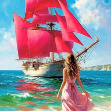 Схема вышивки «Когда мечты сбываются»